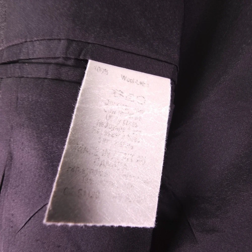 Ralph‎ Lauren Men's Gray 2-Button Wool Blazer Jacket Sport Coat